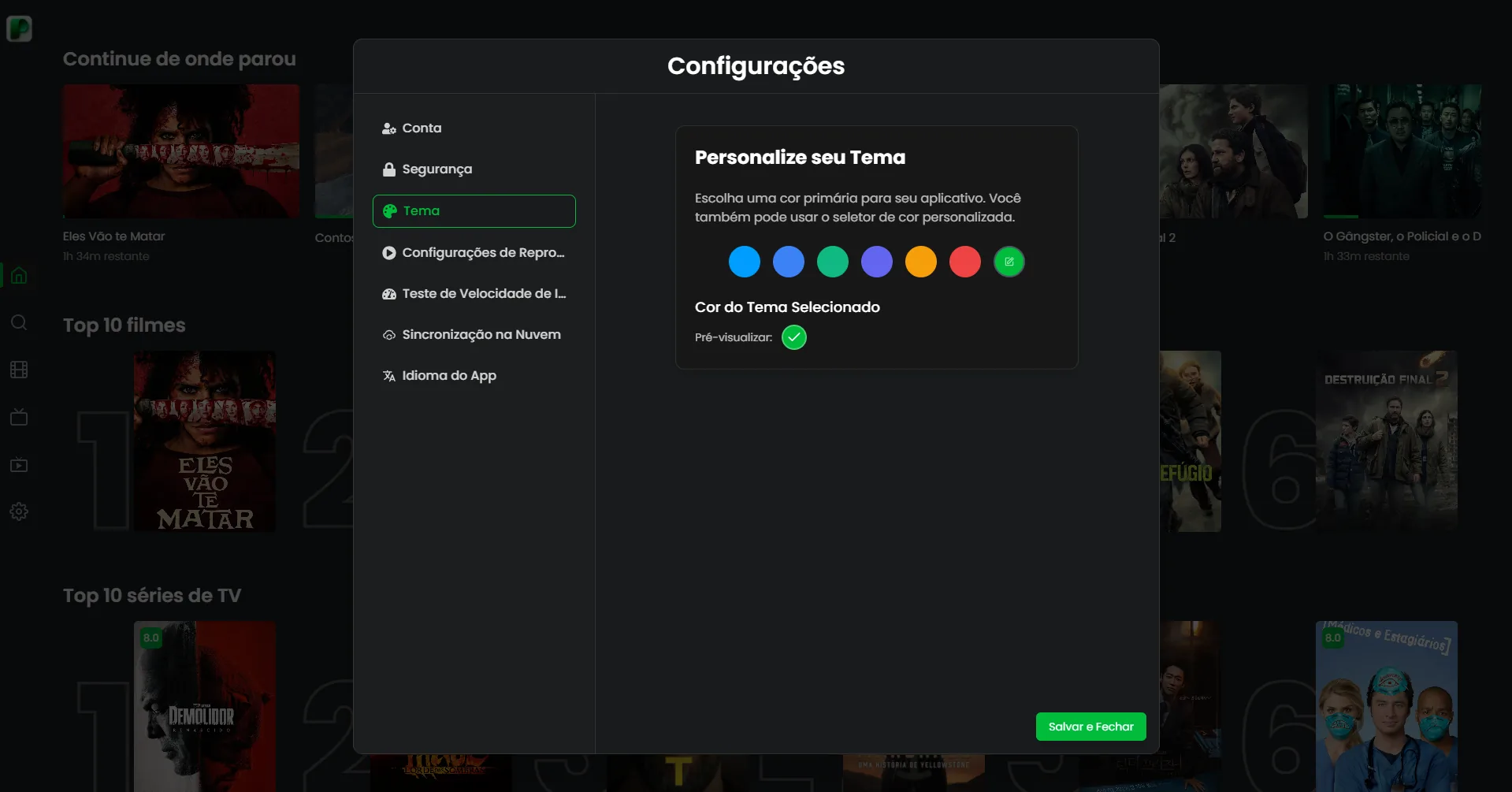 Multiple Color Themes